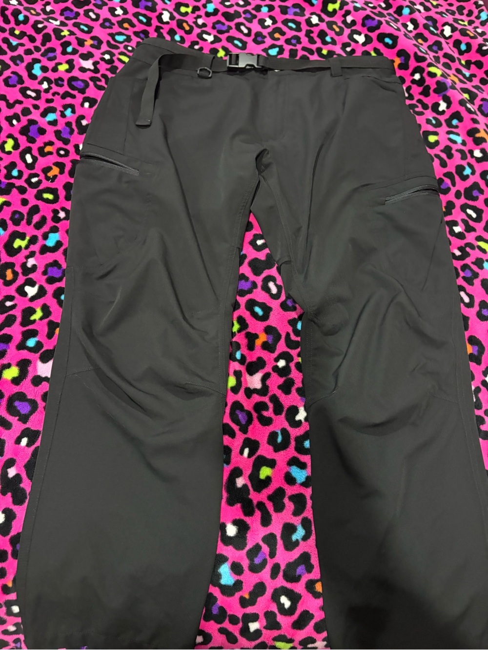 Men's Black Performance Jogger Sweatpants